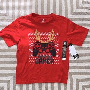 ADTN Boy Christmas Gamer Short-Sleeve TShirt